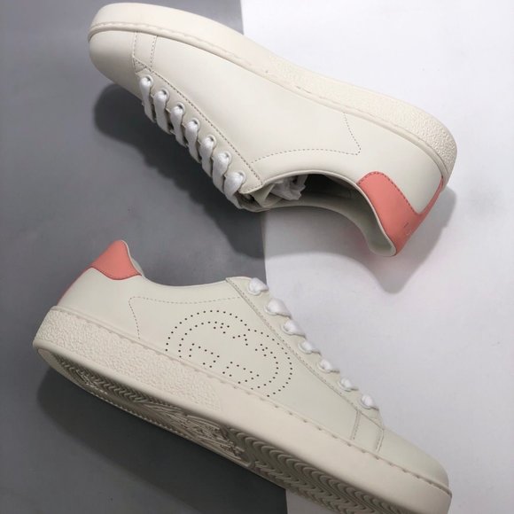 NEWGucci leather casual shoes small white shoes